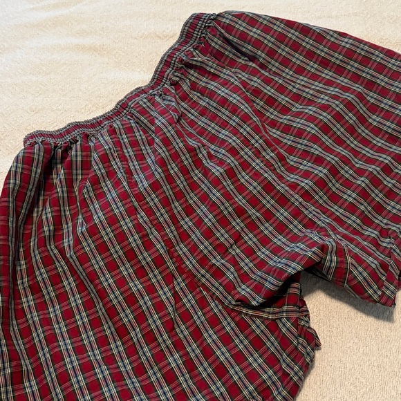 Daniel Cremieux Red Plaid Men's Bixer Briers - Picture 4 of 4